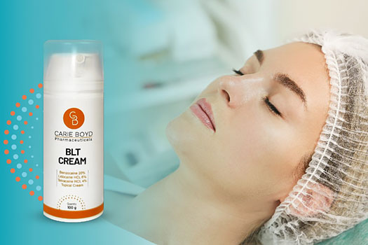 BLT cream in Med Spa applications